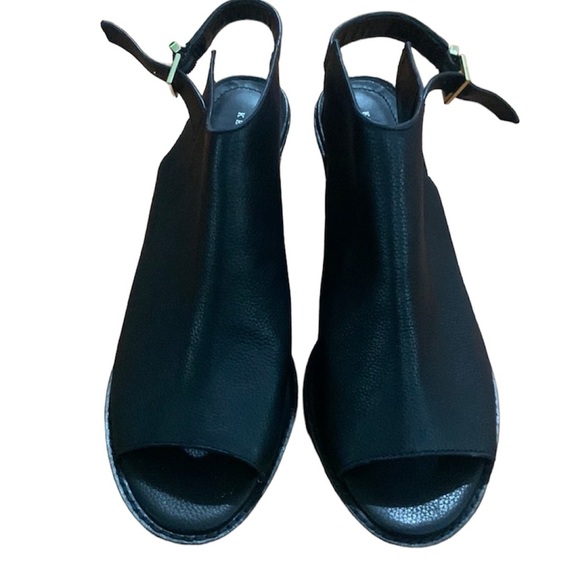Kenneth Cole leather peep toe sandals size 9.5 - Picture 2 of 11